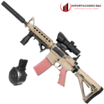 Rifle M4A1 hidrogel beige 3 importaciones ByC