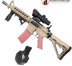 Rifle M4A1 hidrogel beige 4 importaciones ByC